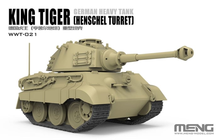 MENG - German Heavy Tank King Tiger (Henschel Turret)  (cartoon model) [2]