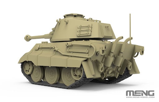 MENG - German Heavy Tank King Tiger (Henschel Turret)  (cartoon model) [3]