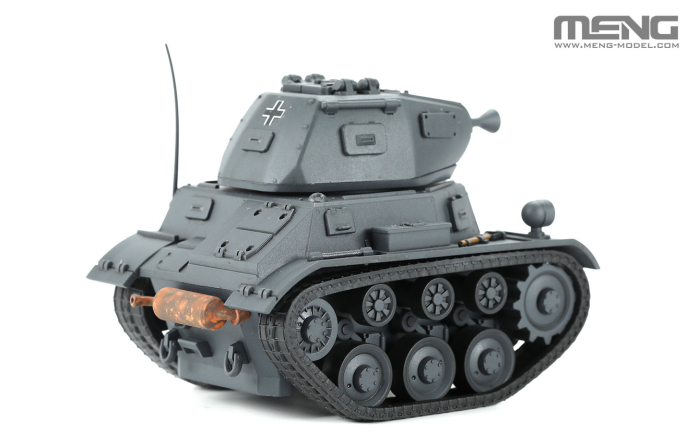 MENG - German Light Tank Panzer II  (cartoon model) [3]