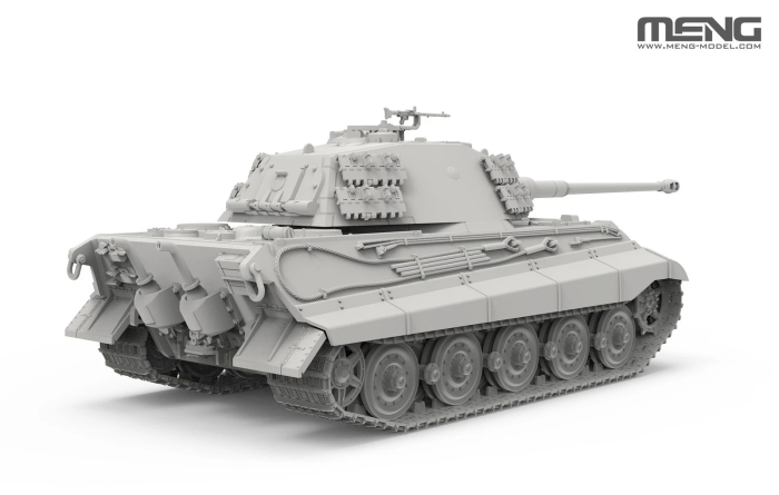 Meng 72010 - 1:72 German Heavy Tank Sd.Kfz.182 King Tiger (Porsche Turret) [2]