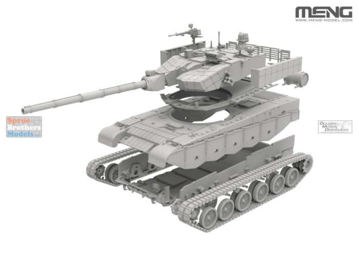 Meng 72013 - 1:72 Chinese Main Battle Tank ZTZ99A/B [3]