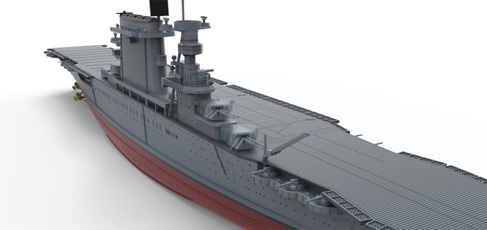 MENG PS-002 - U.S. Navy Aircraft Carrier U.S.S. Lexington (Cv-2) 1:700 [3]