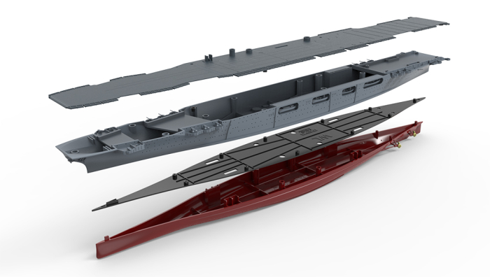 MENG PS-002 - U.S. Navy Aircraft Carrier U.S.S. Lexington (Cv-2) 1:700 [5]