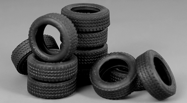 MENG SPS-001 - 1:35 Tyres for Vehicle / Diorama (4pcs) [2]