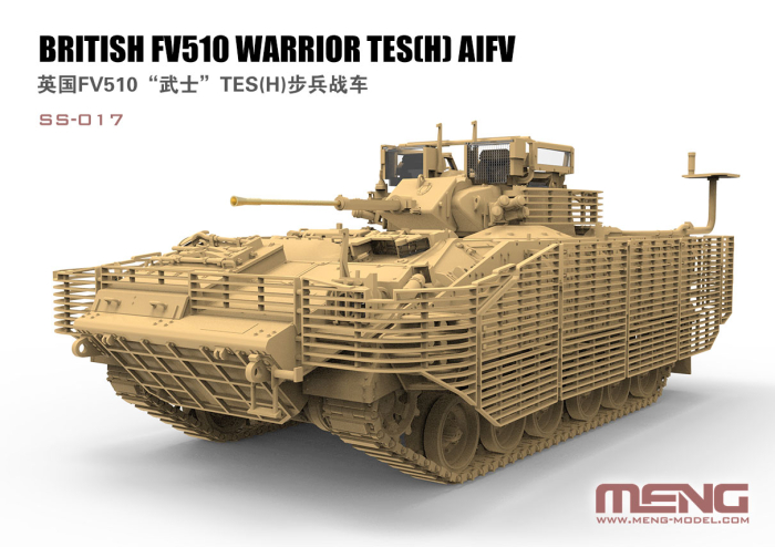 MENG SS-017 - 1:35 British FV510 Warrior TES(H) AIFV [4]