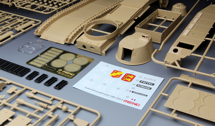 MENG TS-009 - 1:35 Char 2C WWI French Heavy Tank [2]