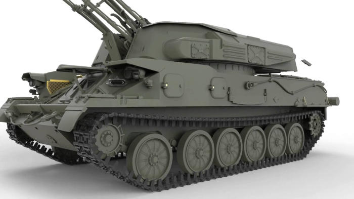 MENG TS-023 - Russian ZSU-23-4 Shilka Self-Propelled Anti-Aircraft Gun [2]