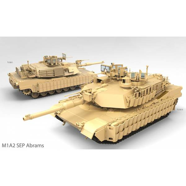 MENG - 1:35 U.S.Main Battle Tank M1A2 SEP Abrams TUSK TUSK I/TUSK II [4]
