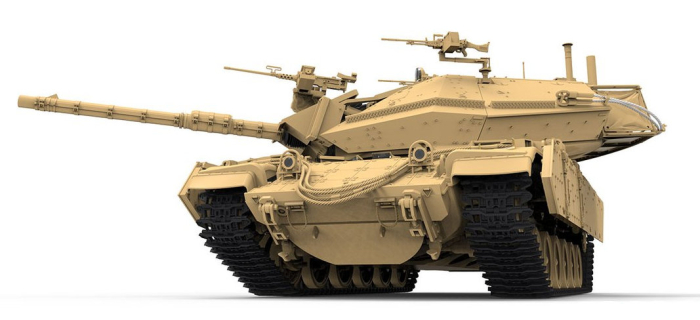 MENG TS-040 - 1:35 Israel Main Battle Tank Magach 6B GAL BATASH [3]