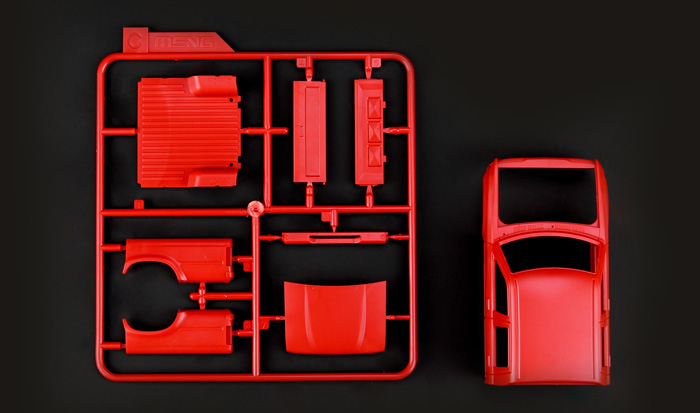 MENG VS-002 - 1:35 Dual Cab Toyota Hi-Lux Pick Up w/Equipment [3]
