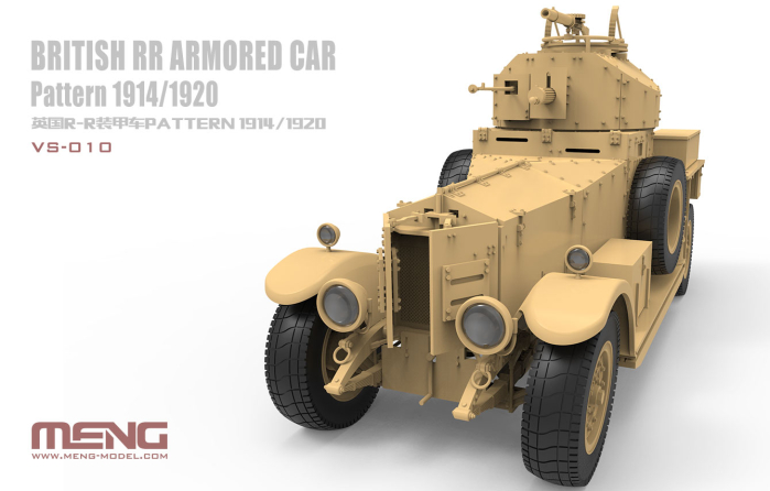 MENG VS-010 - British Rolls-Royce Armoured Car Pattern 1914/1920 1:35 [3]