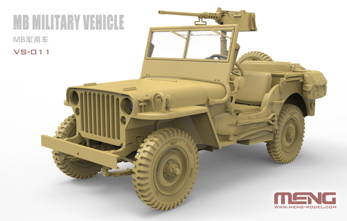 MENG VS-011 - 1:35 MB Willys Jeep [4]