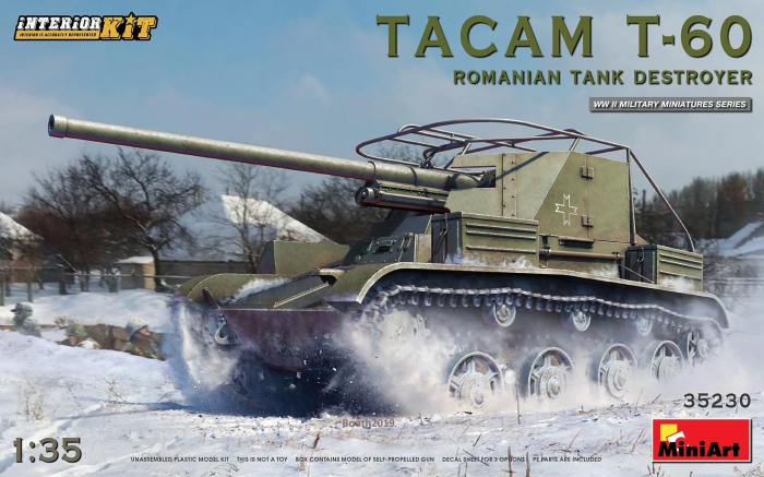 Miniart 35230 - 1:35 Tacam T-60 Romanian Tank Destroyer. Interior Kit [1]