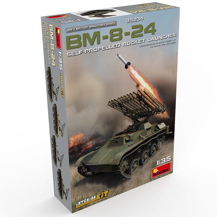 Miniart 35234 - 1:35 BM-8-24 SELF-PROPELLED ROCKET LAUNCHER [1]
