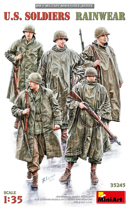 MiniArt 35245 - 1:35 U.S. Soldiers Rainwear [1]