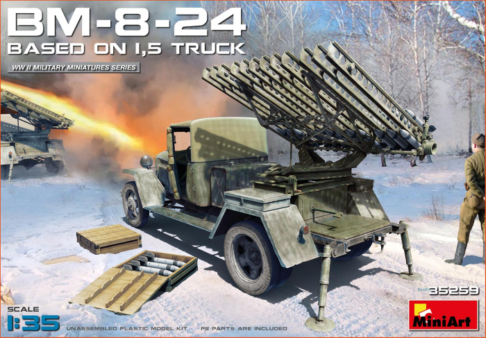 Miniart 35259 - 1:35 BM-8-24 Based on 1,5t Truck [1]