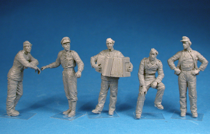 MiniArt 35275 - 1:35 German Tank Crew ( Normandy 1944 ) Special Edition - 5 figures [3]