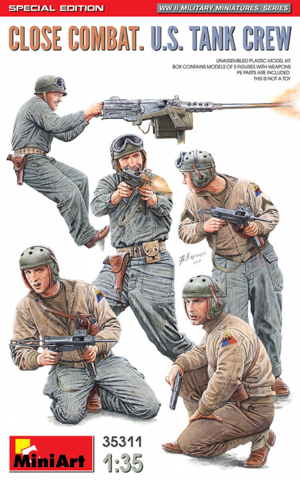 MiniArt 35311 - 1:35 Close Combat. U.S. Tank Crew. Special Edition [1]