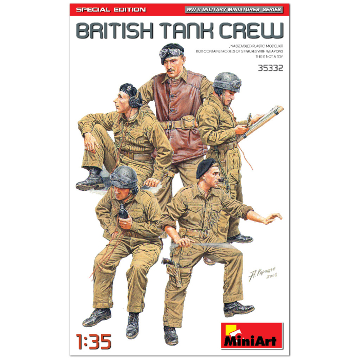 Miniart 35332 - 1:35 British Tank Crew. Special Edition [1]