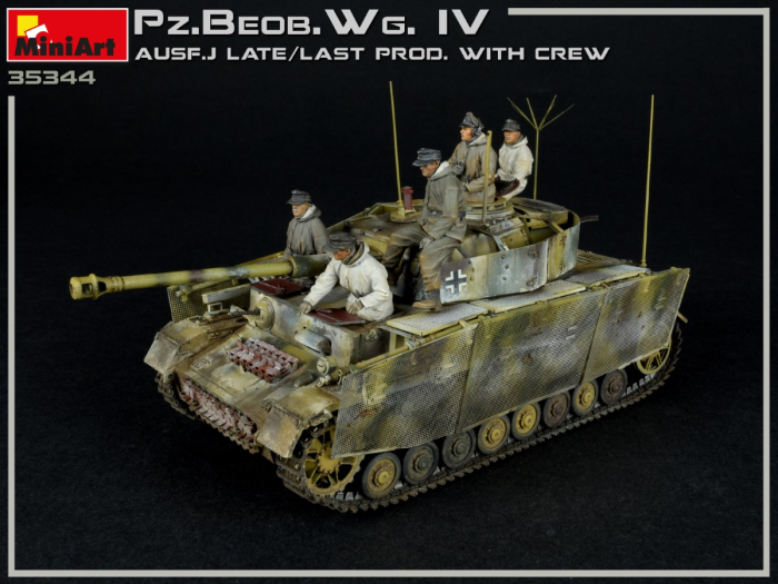 Miniart 35344 - 1:35 Pz.Beob.Wg.IV Ausf. J Late/Last Prod. 2 in 1 w/Crew [2]