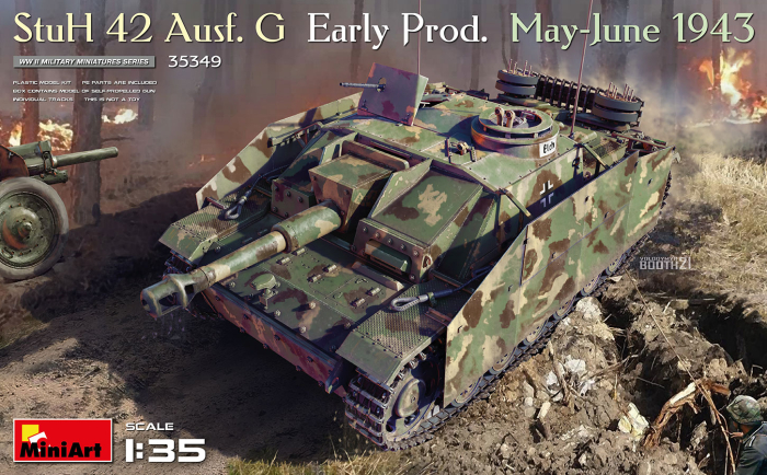 Miniart 35349 - 1:35  StuH 42 Ausf. G Early Prod (May-June 1943) [1]