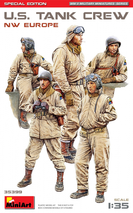 MiniArt 35399 - 1:35 U.S. Tank Crew (NW Europe) - Special Edition [1]