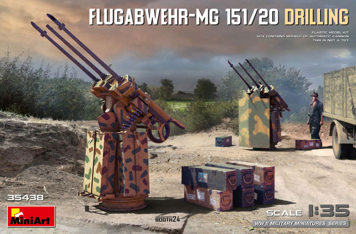 MiniArt 35438 - 1:35 Flugabwehr-MG 151/20 Drilling [1]
