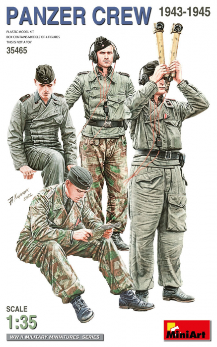 MiniArt 35465 - 1:35 Panzer Crew (1943-1945) [1]