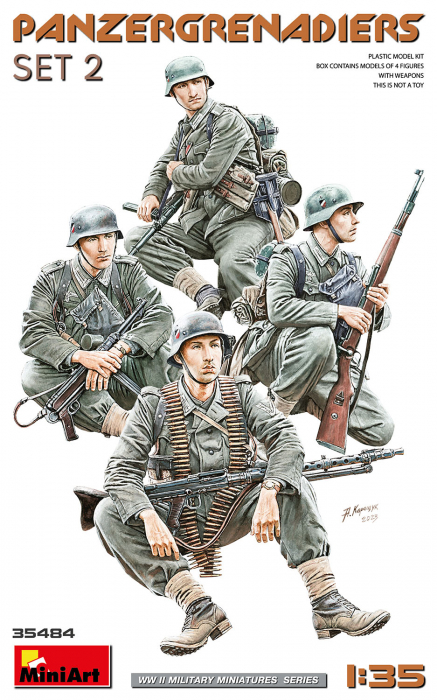 MiniArt 35484 - 1:35 Panzergrenadiers Set 2 [1]