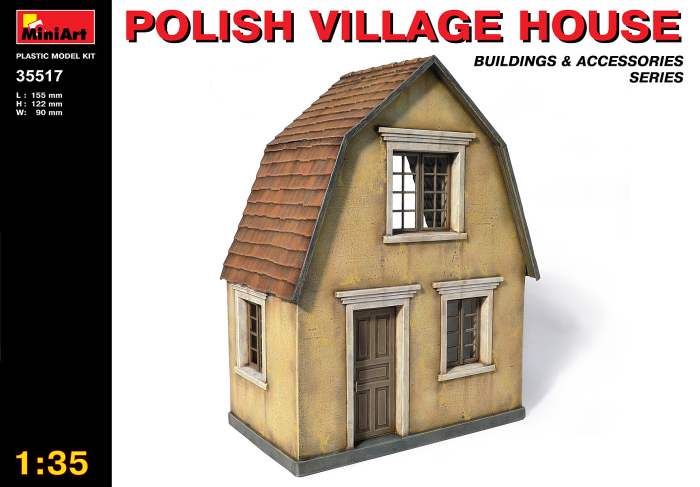 Miniart 35517 - 1:35 Polish Village House [1]