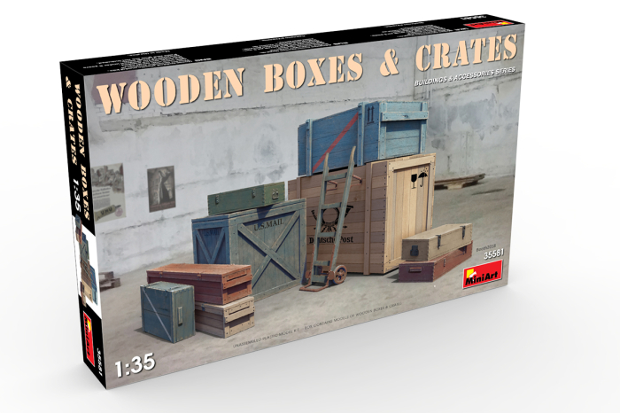 Miniart 35581 - 1:35 Wooden Boxes & Crates [1]