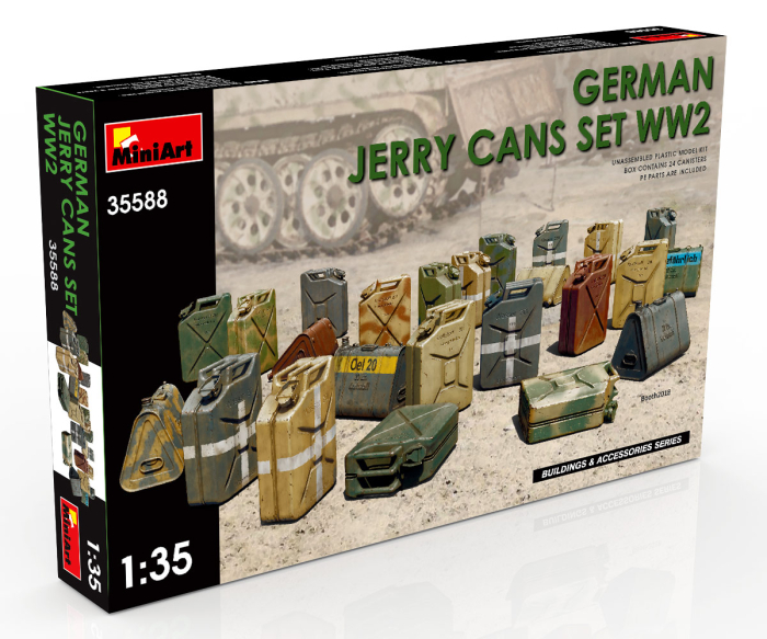 Miniart 35588 - 1:35 German Jerry Cans Set WW2 [1]