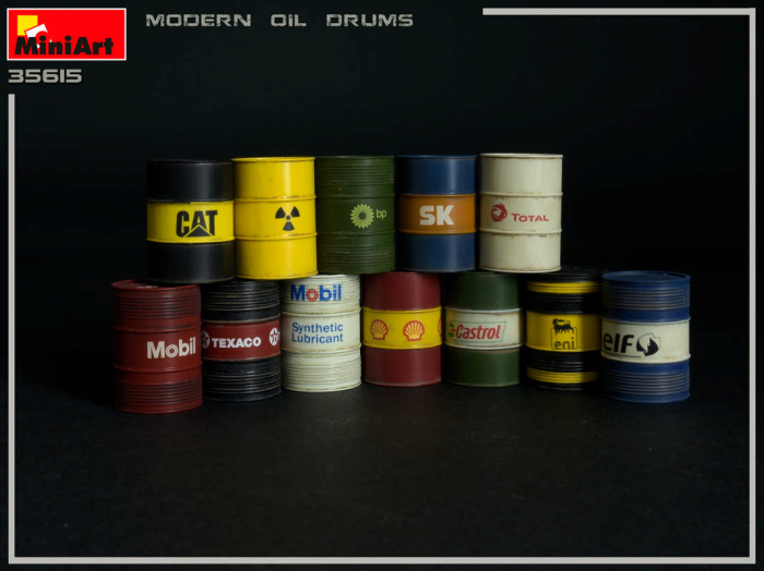 MiniArt 35615 - 1:35 Modern Oil Drums (200l) [2]