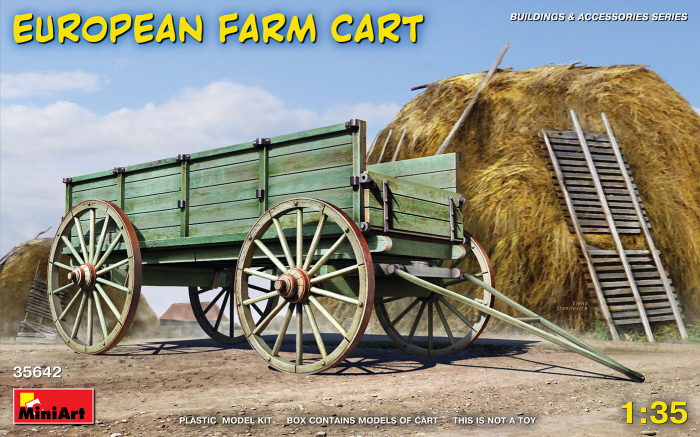 Miniart 35642 - 1:35 European Farm Cart [1]