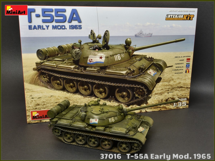 Miniart 37016 - T-55A Early Mod.1965 (FULL INTERIOR) 1:35 [2]