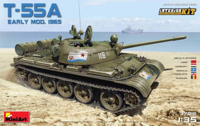 Miniart 37016 - T-55A Early Mod.1965 (FULL INTERIOR) 1:35 [1]