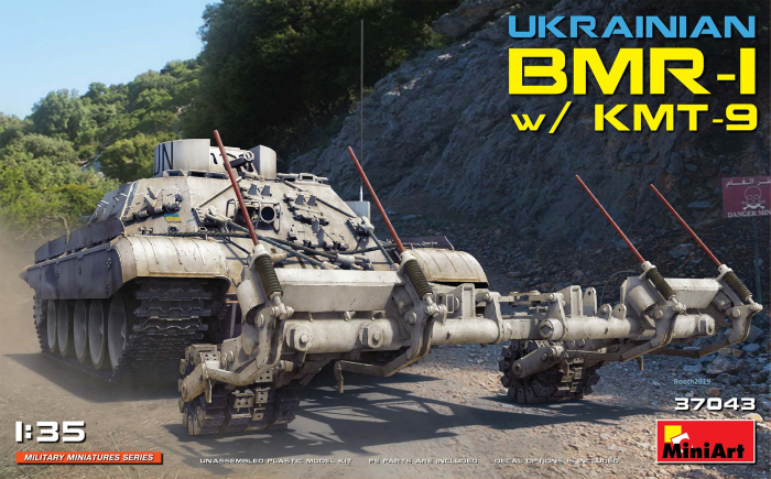 Miniart 37043 - 1:35 Ukrainian BMR-1 w/KMT-9 [1]