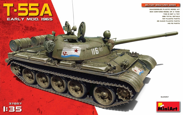 Miniart 37057 - T-55A Early Mod. 1965 1:35 [1]