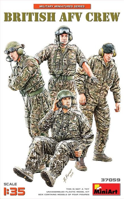 MiniArt 37059 - 1:35 British AFV Crew [1]