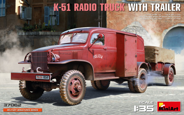 Miniart 37062 - 1:35 K-51 Radio Truck w/ Trailer [1]