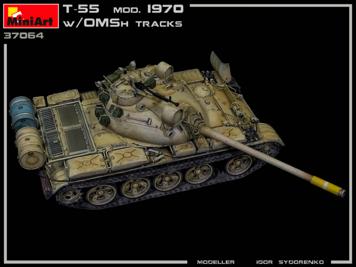 Miniart 37064 - 1:35 T -55 Mod. 1970 w/OMSh Tracks [4]