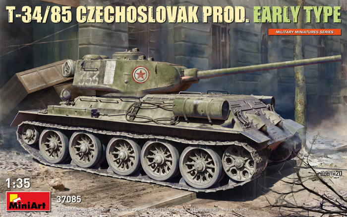 Miniart 37085 - 1:35 T-34-85 Czechoslovak Prod. Early Type [1]