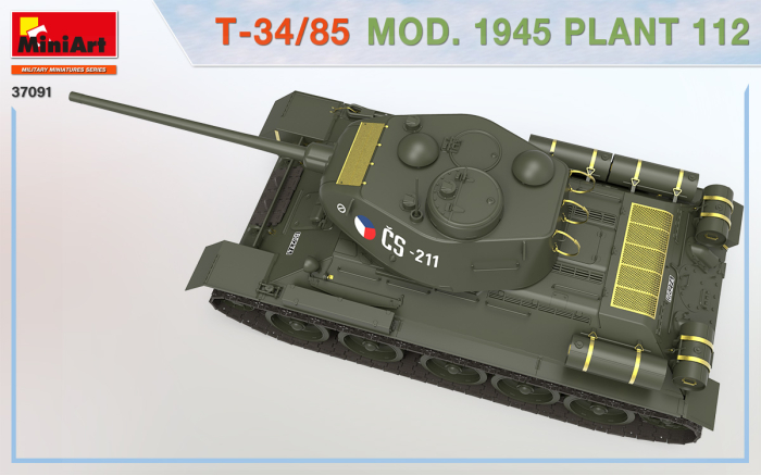 Miniart 37091 - 1:35 T-34/85 Mod. 1945. Plant 112 [2]