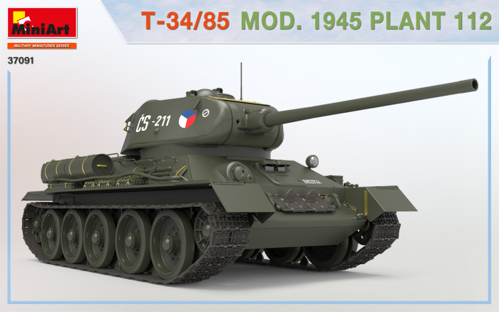 Miniart 37091 - 1:35 T-34/85 Mod. 1945. Plant 112 [4]