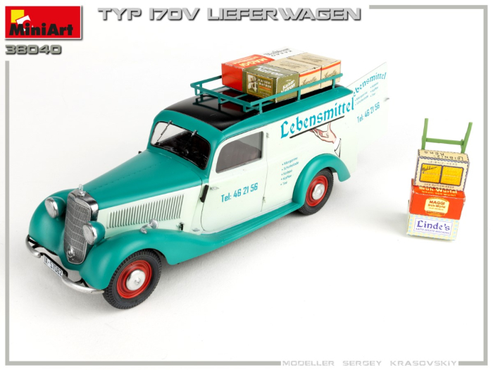 Miniart 38040 - 1:35 Lieferwagen Typ 170V Delivery Car [2]
