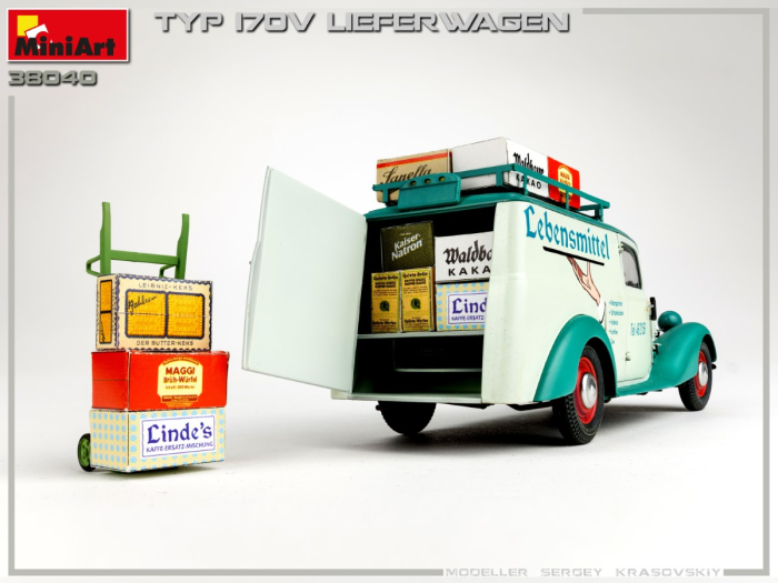 Miniart 38040 - 1:35 Lieferwagen Typ 170V Delivery Car [3]