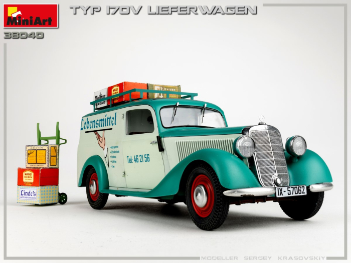 Miniart 38040 - 1:35 Lieferwagen Typ 170V Delivery Car [4]