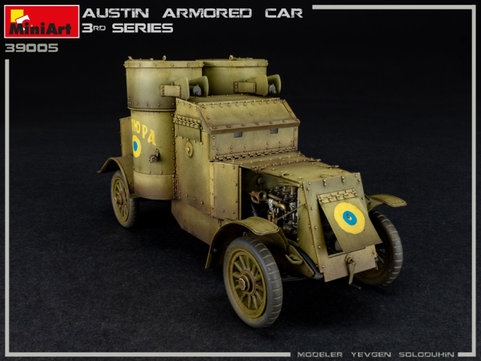 Miniart 39005 - 1:35 Austin Armored Car 3rd Series Romanian Service Full Interior Kit [2]