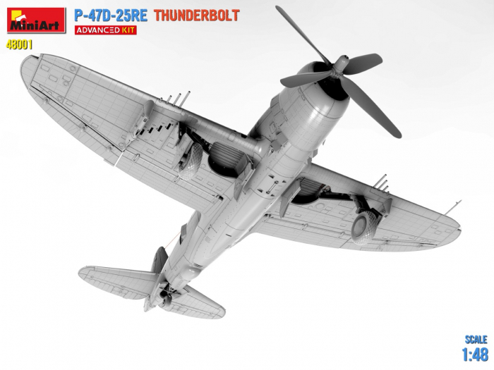 Miniart 48001 - 1:48 P-47D-25RE Thunderbolt - Advanced Kit [3]