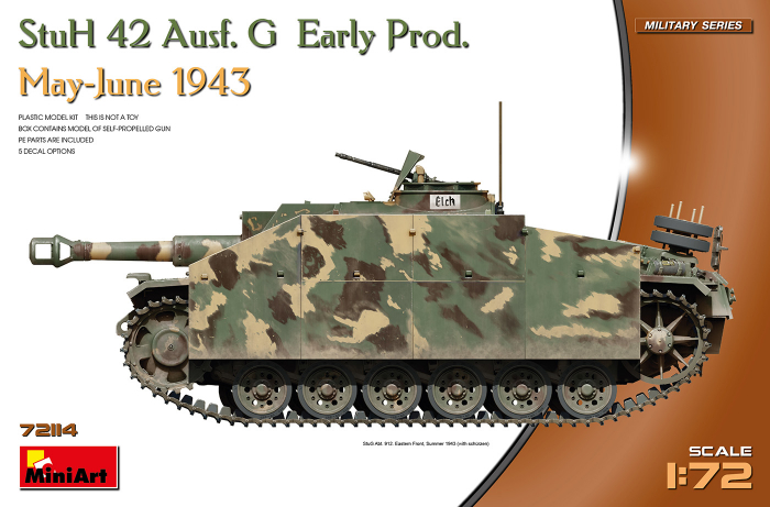 Miniart 72114 - 1:72 StuH 42 Ausf. G  Early Prod [1]
